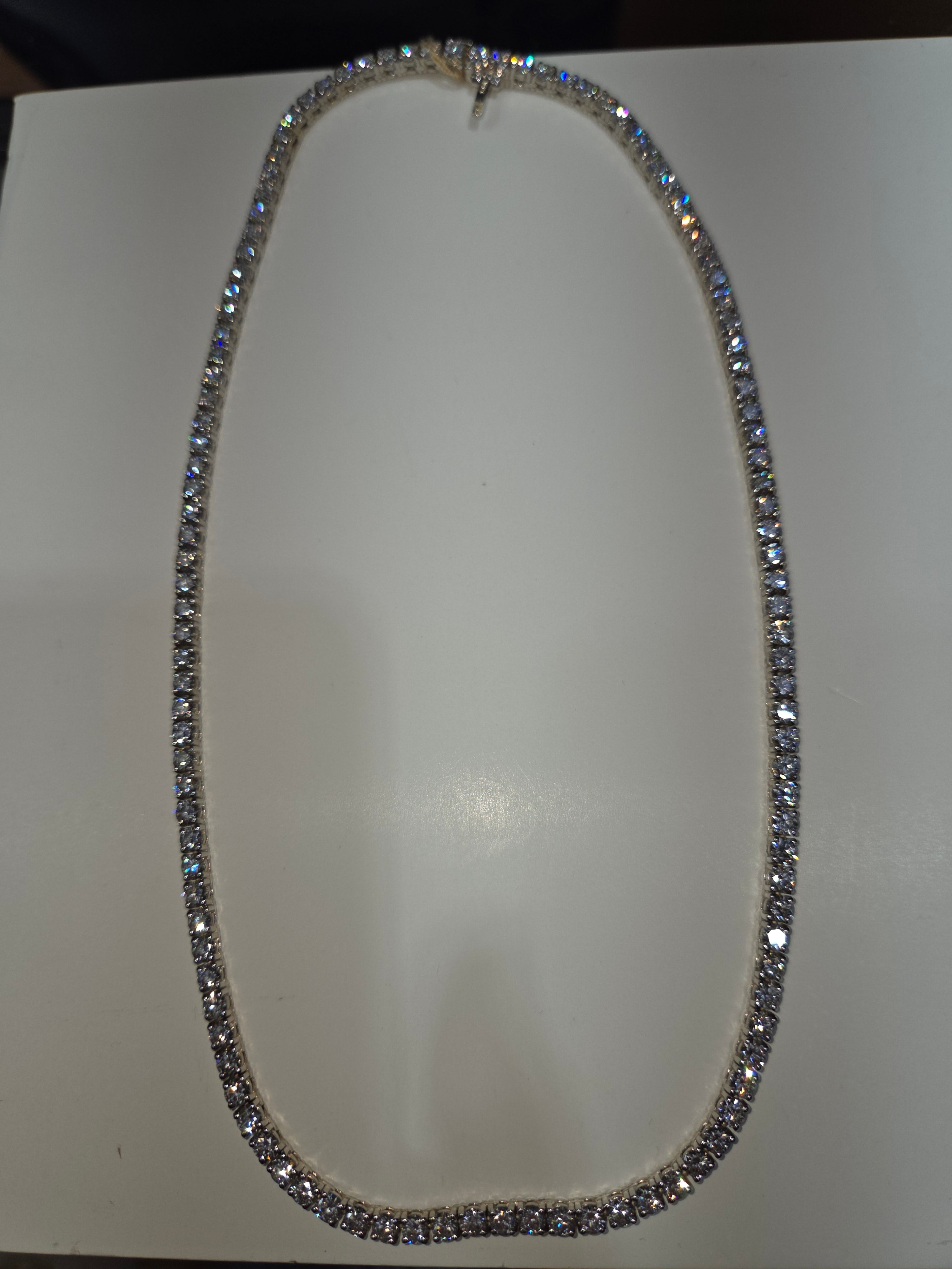 Lab Grown Diamond Necklace 20.50 CTW