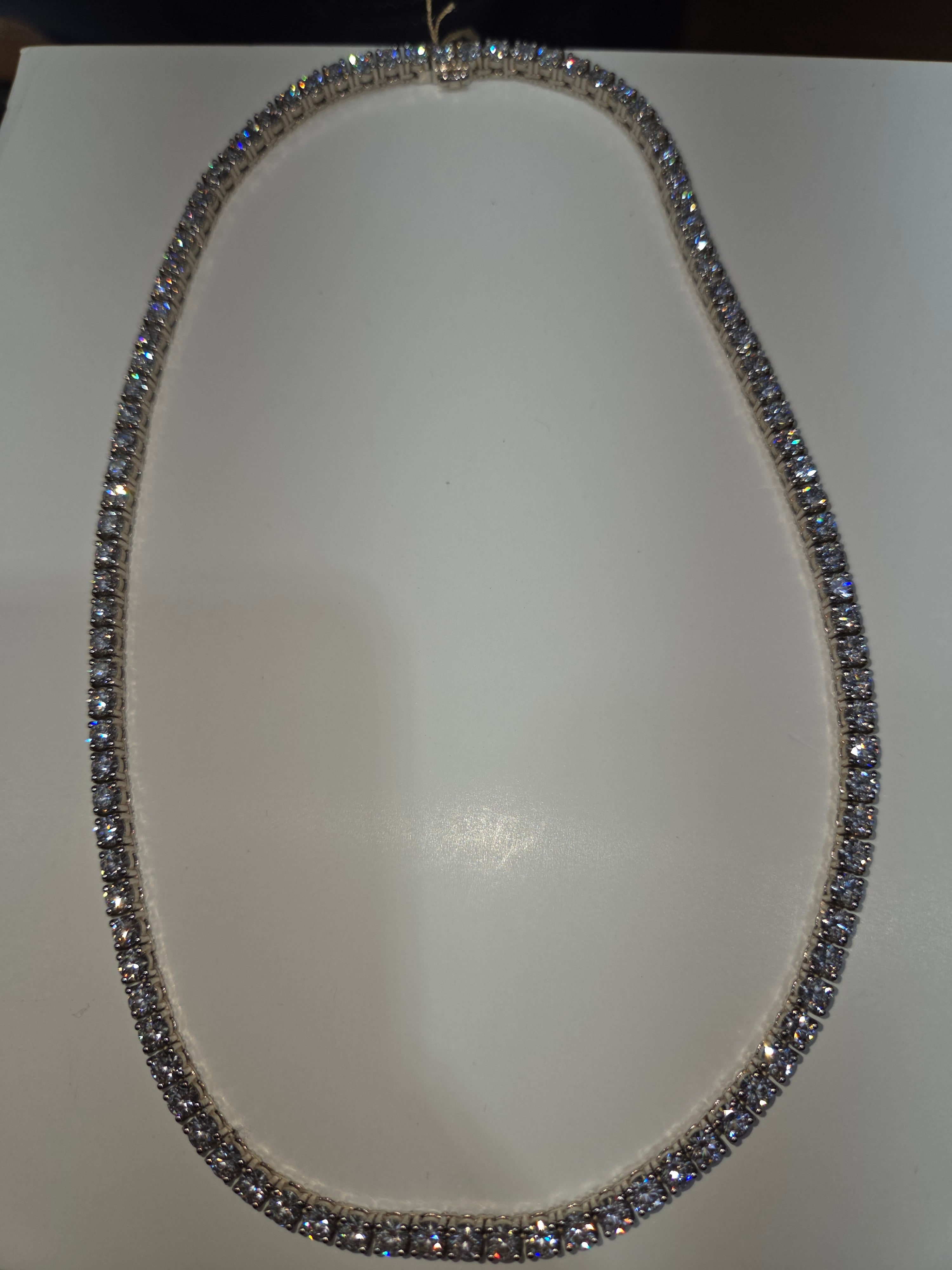 Women's Lab Grown Diamond Necklace 25.00 CTW