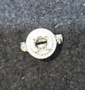 Natural Diamond 14K White Gold Double Halo Open Top Ring 1.35 CTW