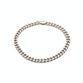Silver Cuban Link Bracelet — Classic Bold Chain