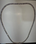 Women's Natural Diamond Illusion 14K Gold Necklace 15.00 CTW