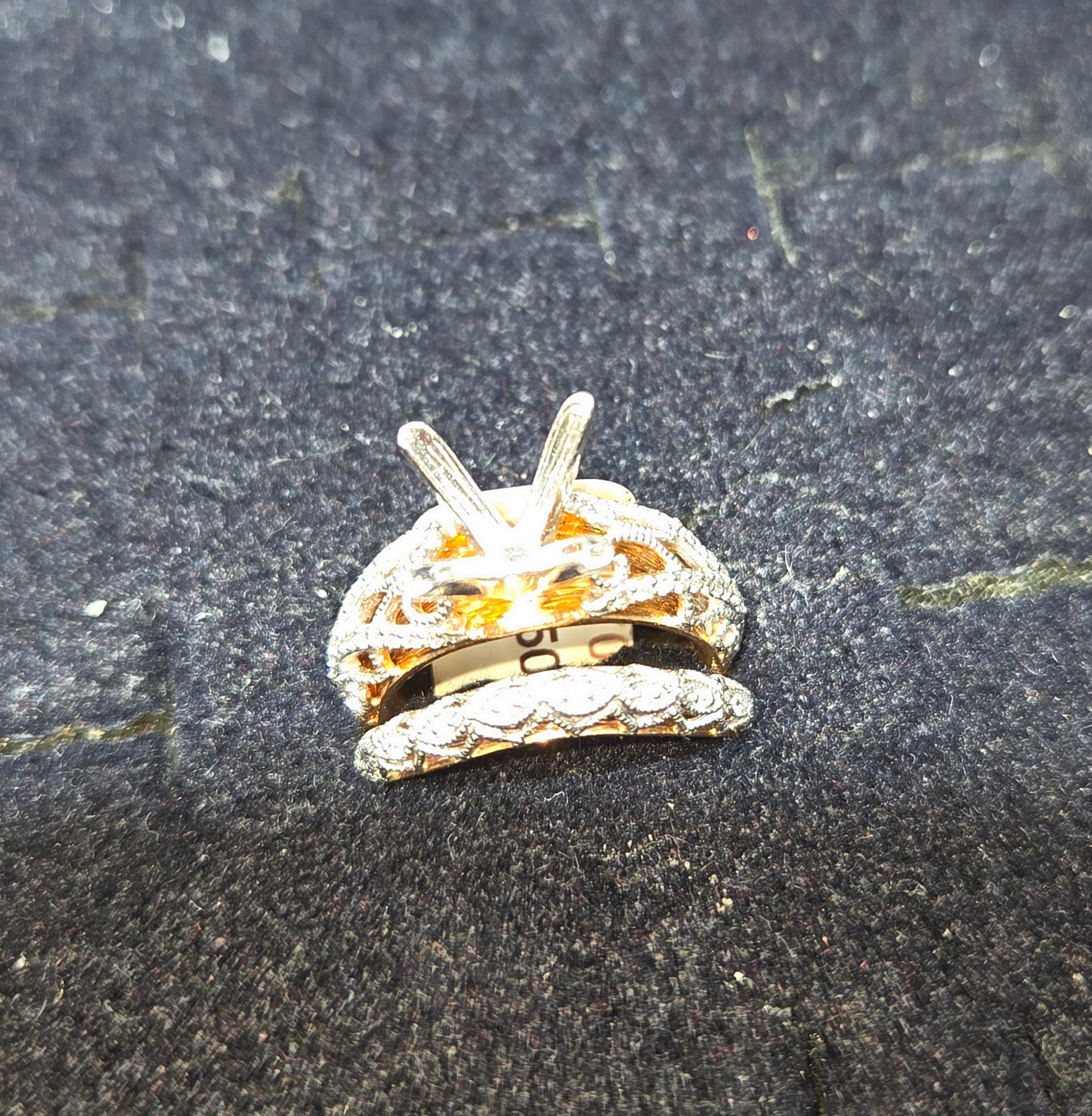 14K Rose Gold Natural Diamond Ring — 1.20 ct (No Center Stone)