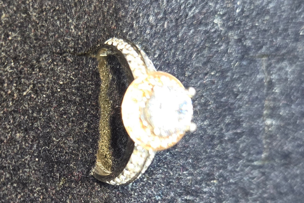 Natural Diamond 14K White Gold Double Halo Ring 1.50 CTW